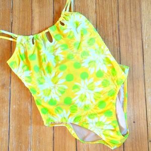 Bright One-Piece Swim Bathing Suit